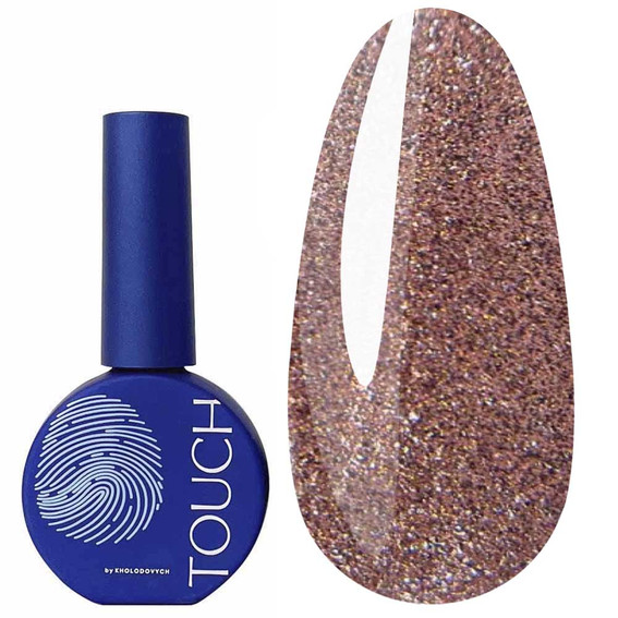 Гель-лак Touch 3D Cat Eyes Gel Polish 02 коричневый 9 мл - Фото №1