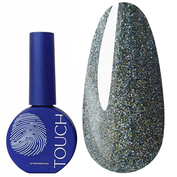 Гель-лак Touch 3D Cat Eyes Gel Polish 08 графит 9 мл - Фото №1