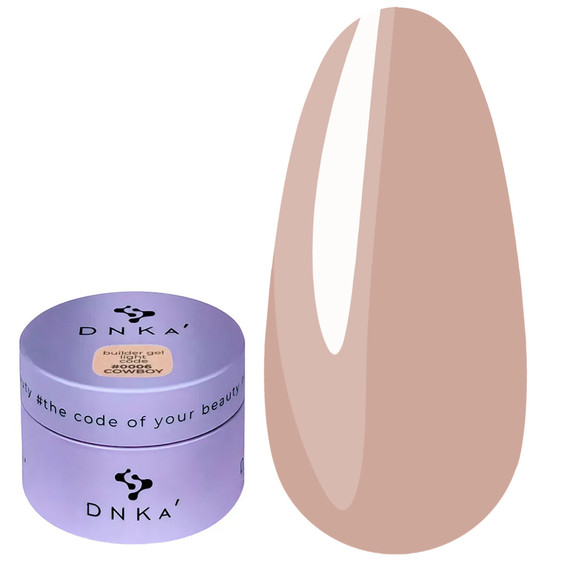 Гель для ногтей DNKa Builder Gel Light 0006 Cowboy 30 мл - Фото №1