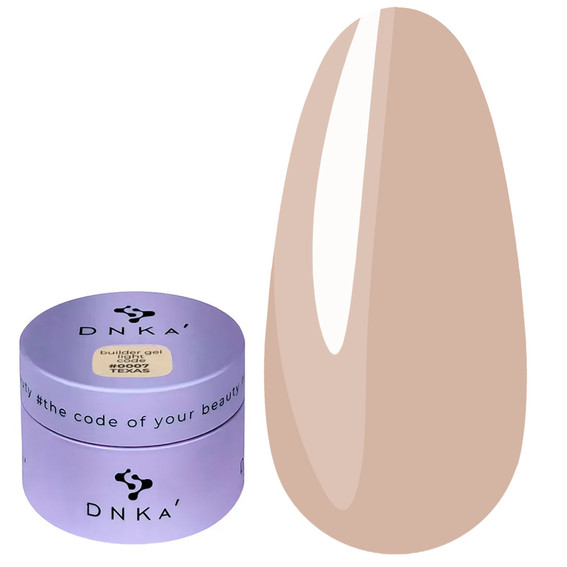 Гель для ногтей DNKa Builder Gel Light 0007 Texas 30 мл - Фото №1