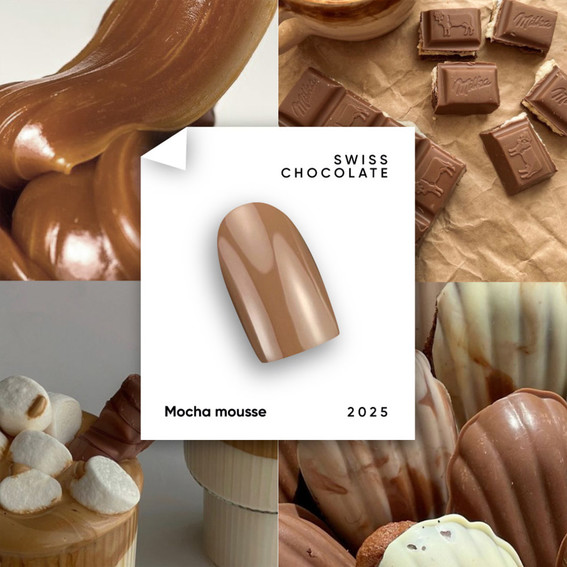 Гель-лак NAILSOFTHEDAY 013 Mocha Mousse теплый карамельно-бежевый 10 мл - Фото №2