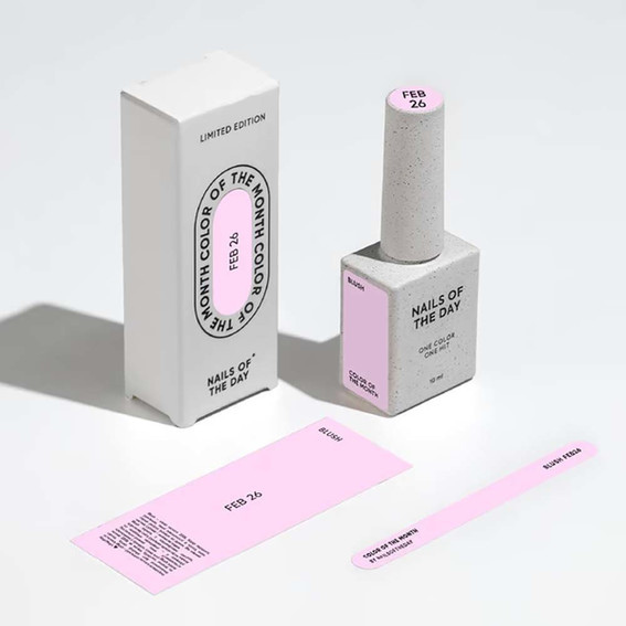 Гель-лак NAILSOFTHEDAY Color of the month February 2026 Blush 10 мл - Фото №7