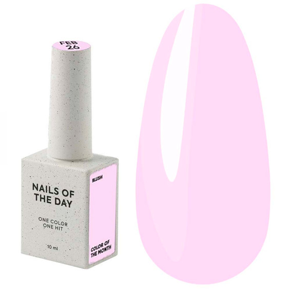 Гель-лак NAILSOFTHEDAY Color of the month February 2026 Blush 10 мл - Фото №1