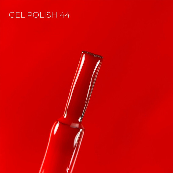 Гель-лак Touch Gel Polish 44 насыщенный красный 9 мл - Фото №2
