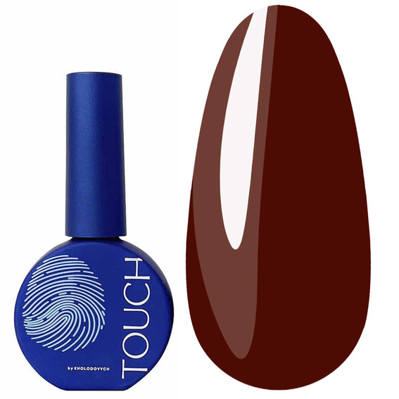Гель-лак Touch Gel Polish 48 коричнево-красный 9 мл - Фото №1