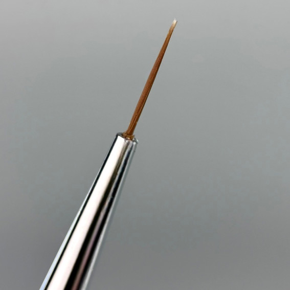 Двусторонняя кисть TOUCH Brush Duo Expert (для геля 11 мм + лайнер 11 мм) - Фото №2