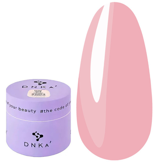Гель-желе DNKa Jelly Gel #0012 Cameo 15 мл (JGD0012) - Фото №1