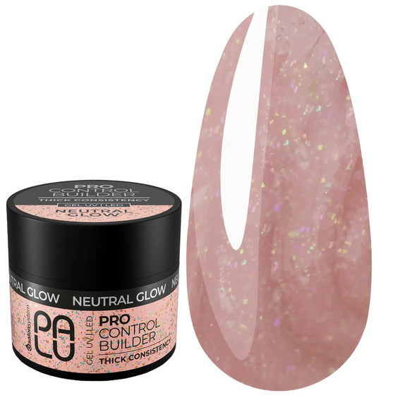 Гель для наращивания PALU PRO CONTROL BUILDER GEL NEUTRAL GLOW 45 г - Фото №1