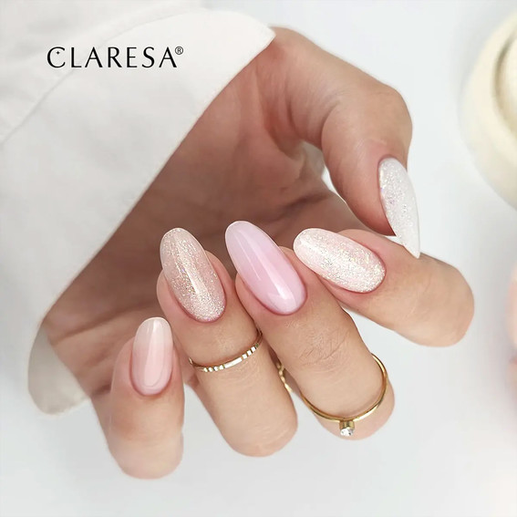 Гель для наращивания CLARESA SOFT&EASY MERMAID PINK 45 г - Фото №3