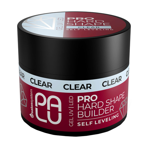 Гель для наращивания PALU PRO HARD SHAPE BUILDER GEL CLEAR 45 г - Фото №1