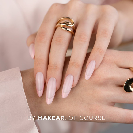 Гель-краска Makear French Manicure Gel FG03 Nude Pink 5 мл - Фото №4