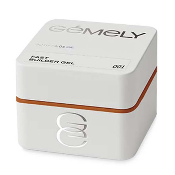 Гель для наращивания GEMELY Fast Builder Gel 01 прозрачный 30 мл (7704080) - Фото №1