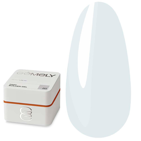 Гель для наращивания GEMELY Fast Builder Gel 11 молочный 30 мл (7704090) - Фото №1
