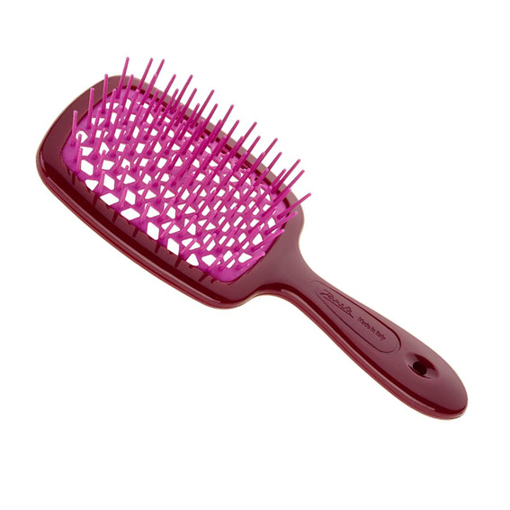 Расческа Superbrush Janeke бордовая 22 см (86SP226BOR) - Фото №2