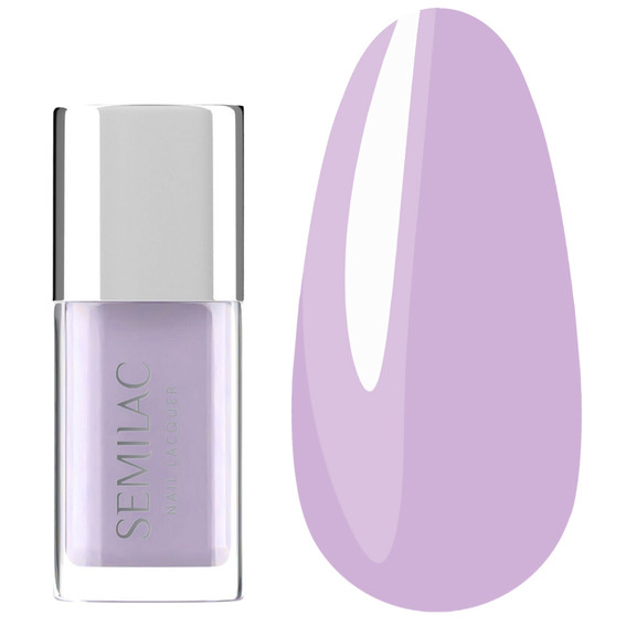 Классический лак для ногтей Semilac Nail Lacquer 118 Pastel Lilac 9 мл - Фото №1