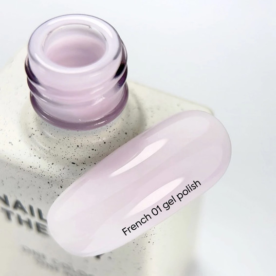 Гель-лак NAILSOFTHEDAY French Gel Polish 01 розово-нюдовый 10 мл - Фото №2