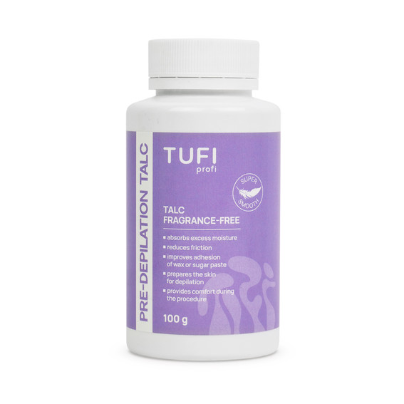 Тальк косметический TUFI profi без запаха 100 г - Фото №1