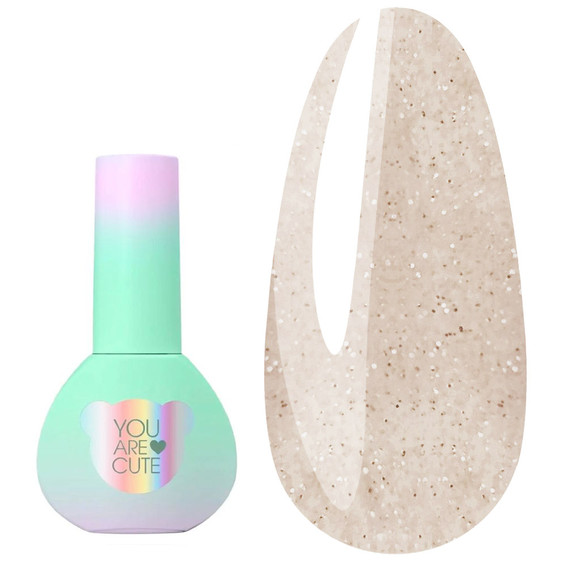 Гель YOUARECUTE Bottle Gel 6 беж с шиммером 5 мл (994-4001-0952) - Фото №1