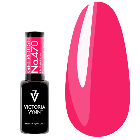 Гель-лакVICTORIA VYNN 470 Unstable P!nk 8 мл - Фото №1