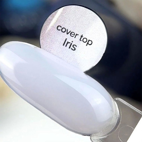 Топ для ногтей TOUCH Cover top Iris 13 мл - Фото №4