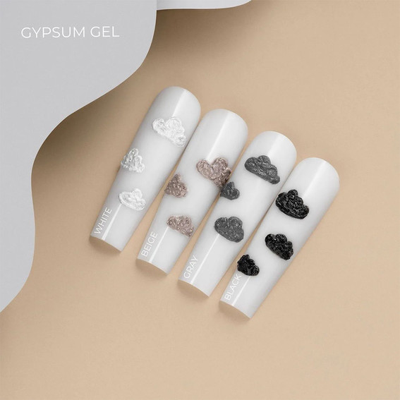 Гель для дизайна HEYLOVE Gypsum Gel White 5 г - Фото №3