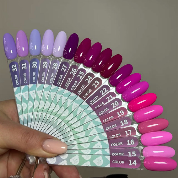 Гель-лак YOUARECUTE Color 31 сиренево-фиолетовый 5 мл (993-4048-1071) - Фото №5