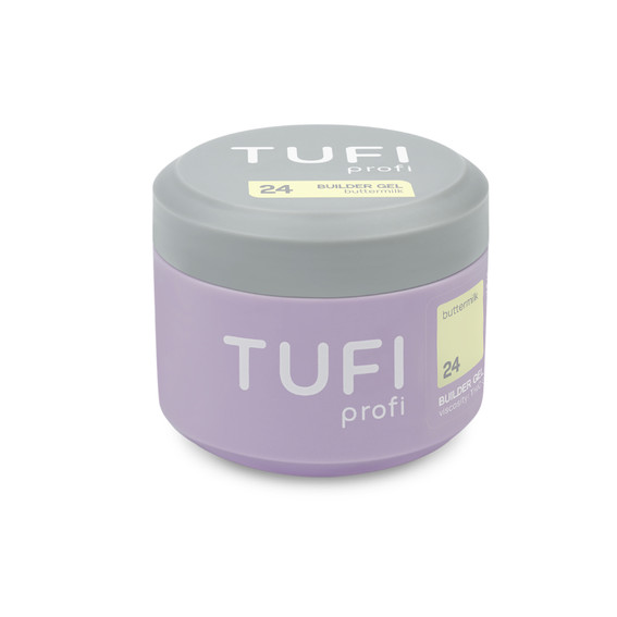 Гель для наращивания TUFI profi Builder Gel UV/LED 24 Buttermilk 30 мл (0334455) - Фото №4