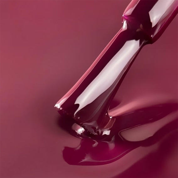 Гель-лак BIBLIOTEKA WARM LAYERS 21 Plum сливовый 10 мл - Фото №2