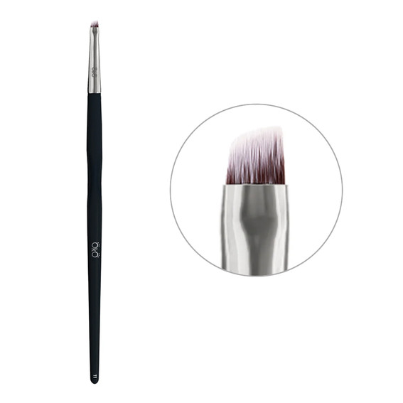 Кисть-мини скошенная OKO Lash&Brow #11 BLACK EDITION
