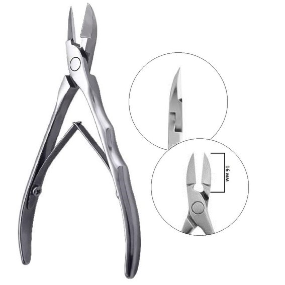 Кусачки для кожи Staleks Pro Expert 60, 16 mm