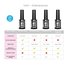Топ PALU Top Coat No Wipe Flash Blue прозрачный с синим шиммером 11 мл - Фото №3