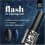 Топ PALU Top Coat No Wipe Flash Blue прозрачный с синим шиммером 11 мл - Фото №4