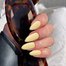 Лак для ногтей Claresa GLITTER 15 золотой гибридный с блеском, 5 г - Фото №2
