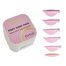 Набор валиков ZOLA Pinky Shiny Pads для ламинирования розовый 6 пар - Фото №1