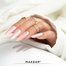 Гель-лак MAKEAR Glossy 404 розовый персик с блестками 8 мл - Фото №2
