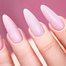 Гель для наращивания Victoria Vynn EASY FIBER GEL Sparkle Pink розовый c микроволокнами и блестками 15 мл - Фото №2