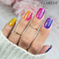 База для ногтей CLARESA RAINBOW JELLO BASE Lime 5 г - Фото №2