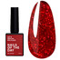 Гель-лак NAILSOFTHEDAY Let's special Mrs. Claus красный с блестками 10 мл - Фото №1