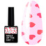 Топ NAILSOFTHEDAY Kupidon top 02 с бордовыми сердечками без липкого слоя 10 мл - Фото №1