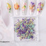 Dried flower nail art MANY BEAUTY in a box WARIANT 2 - Фото №2