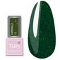 Gel polish TUFI profi PREMIUM Emerald 15 Shimmer Malachite with glitter 8 ml (0102534)