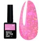 База NAILSOFTHEDAY Potal №22 розовый с разноцветной поталью 10 мл