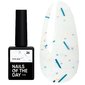 База NAILSOFTHEDAY Potal №26 молочный с разноцветной поталью 10 мл