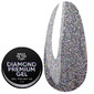 Гель-лак NAILSOFTHENIGHT Diamond Premium gel 02 серебряный голографик 5 мл