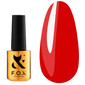 Гель-лак F.O.X Lipstick Collection 004 страстный красный 7 мл (LC - 04)