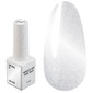 Gel polish NAILSOFTHEDAY CAT EYE 14 translucent silver 6 ml