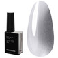 Гель-лак BIBLIOTEKA CAT EYE RAYS 09 Moon veil нежный серебристо-белый 10 мл