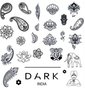 Пластина для стемпинга DARK India